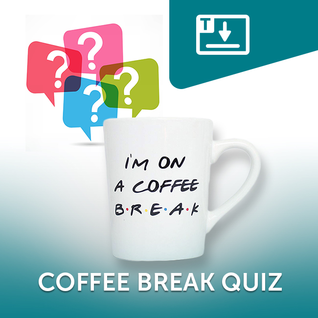 Coffee break quiz