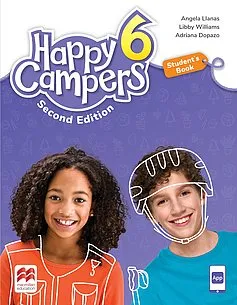 Livro - Happy Campers 6 - Student's Book With Language Lodge - 1ª