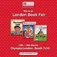 We’re attending the London Book Fair
